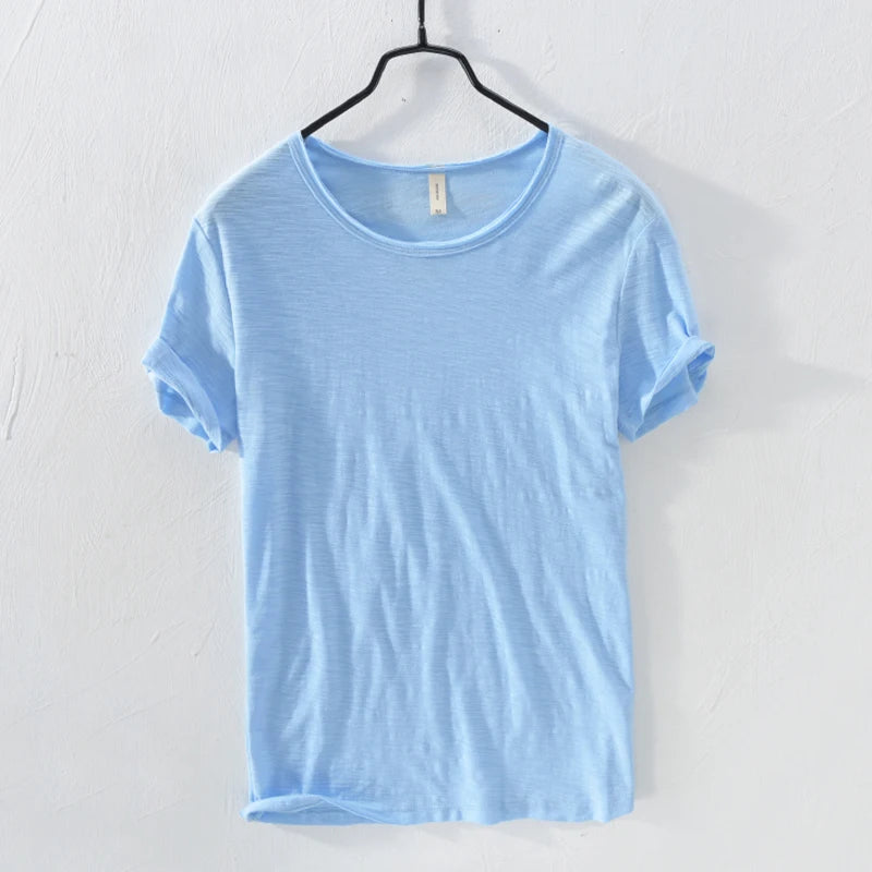 Intims - T-shirt en Coton Pur pour Hommes - 13579FR