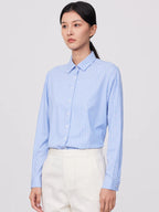 Intims - Chemise Rayée Décontractée en Fibre de Bambou pour Femmes - 00124FR