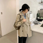Intims - Trench Coat Court Style Britannique pour Femme - 57913FR