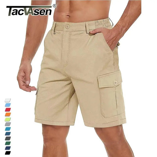 Short Cargo Homme Multi-Poches Confort Été