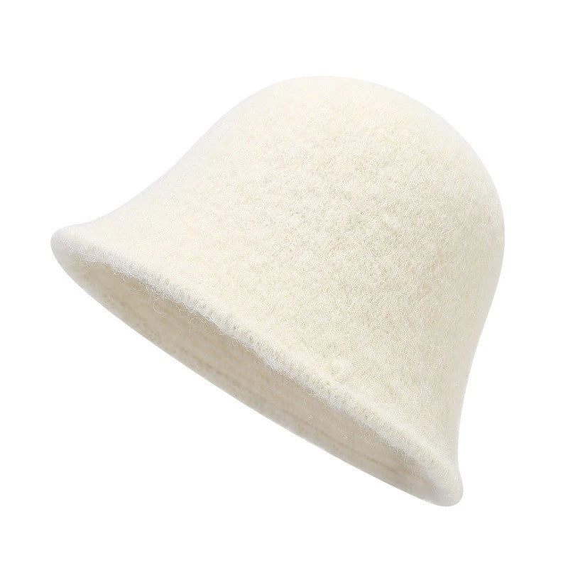 Chapeau Cloche Rétro en Laine