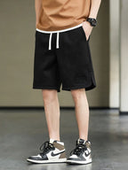 Intims - Short Baggy en Coton Grande Taille avec Cordon pour Hommes - 97531FR