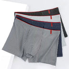 Intims - Lot de 4 Boxers en Coton à Rayures pour Hommes - 58214FR