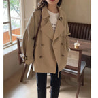 Intims - Trench Coat Court Style Britannique pour Femme - 57913FR