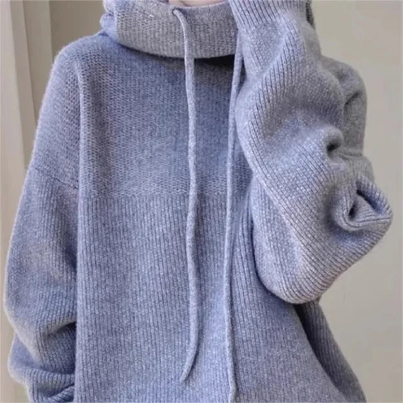 Women's Warm Knit Hoodie