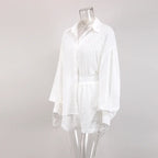 Intims - Ensemble Short & Chemise ajouré - 87942FR