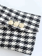 Ensemble Blazer & Short Motif Pied-de-poule