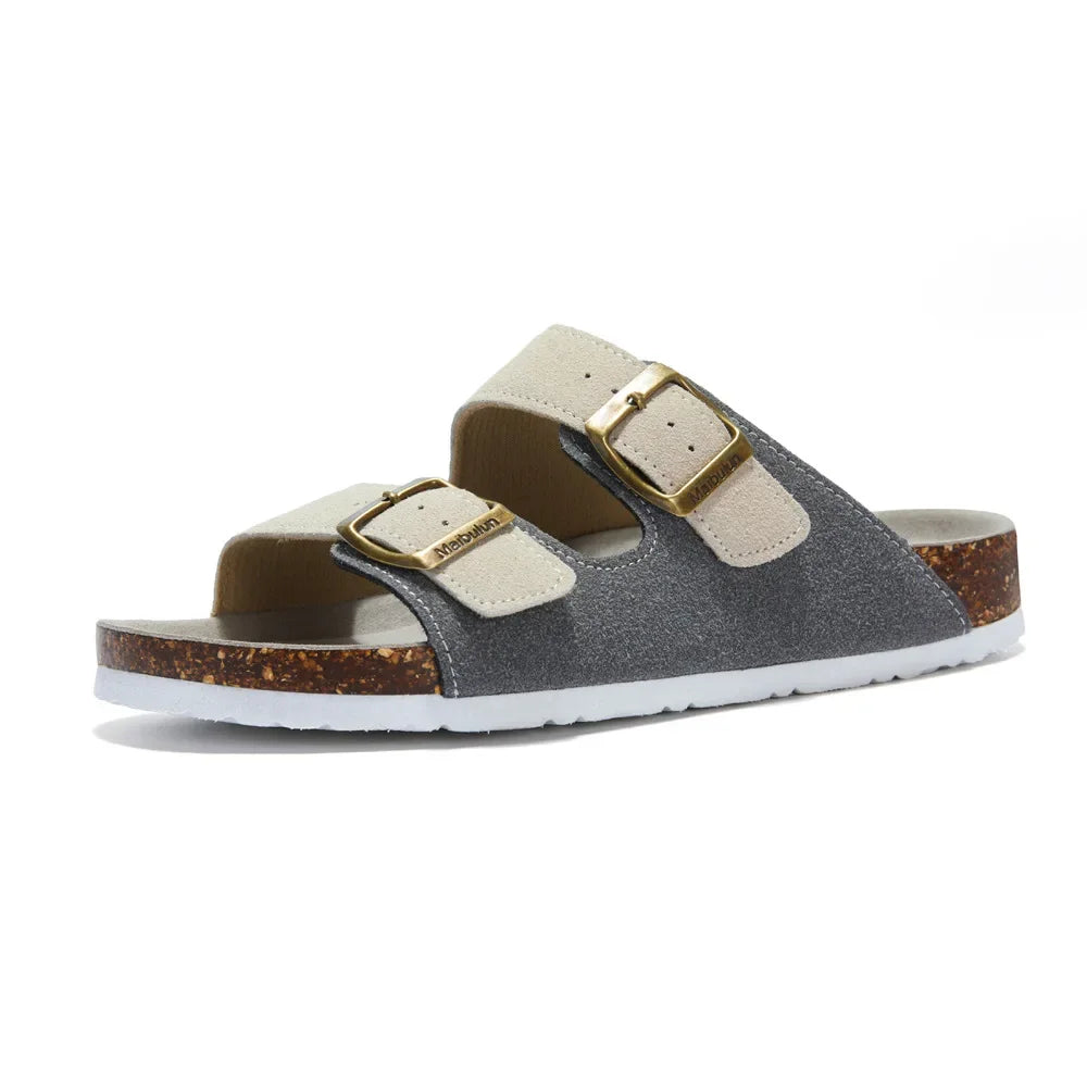 Intims - Sandales d'Été à 2 Brides en Liège - Modèle Mixte - 34725FR