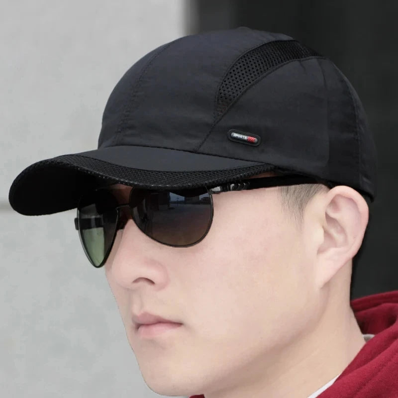 Casquette Baseball Respirante & Réglable Mixte à Séchage Rapide