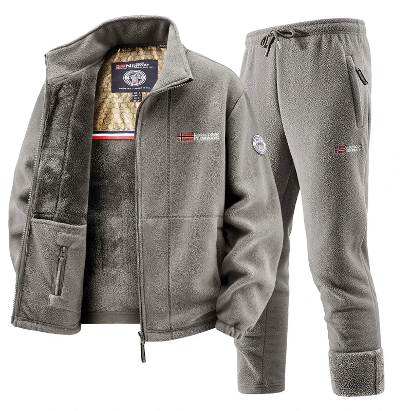 Men's NORWAY Vest and XTREME Fleece Joggers Set