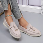 Intims - Mocassins Femme Rétro en Cuir Ultra Confort