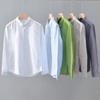 Intims - Chemise Décontractée en Coton et Lin pour Hommes - 80237FR
