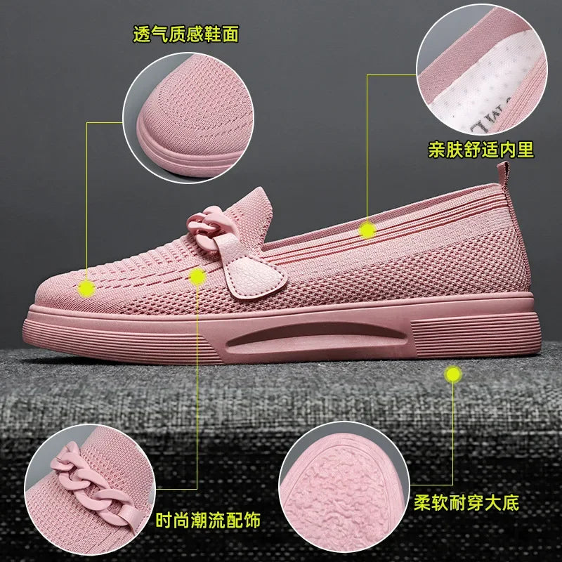 Intims - Mocassins à Chaîne Confortables pour Femmes - 28574FR