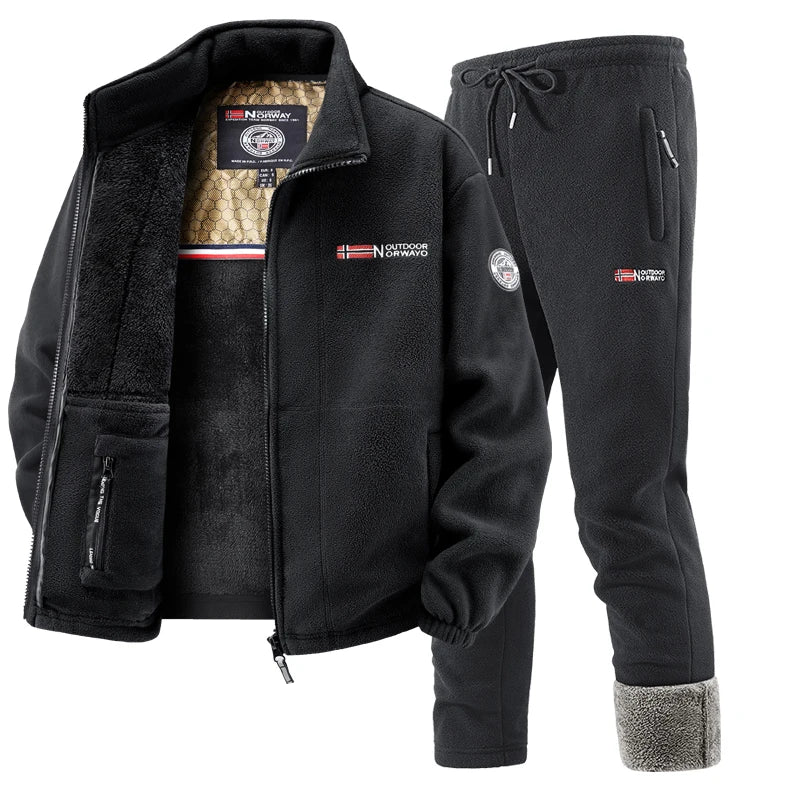 Men's NORWAY Vest and XTREME Fleece Joggers Set
