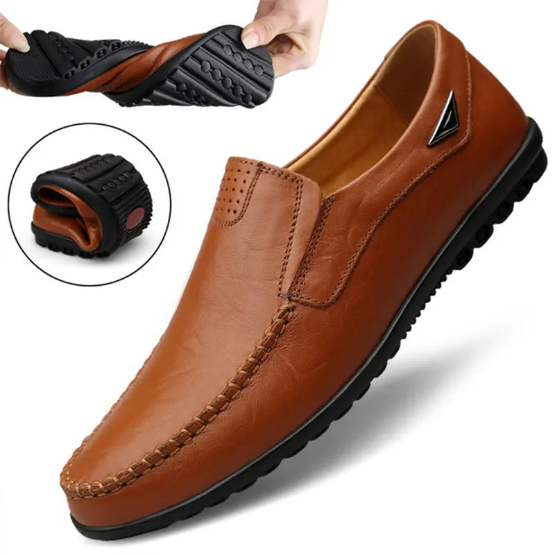 Intims - Mocassins souples en cuir pour homme - 34569FR