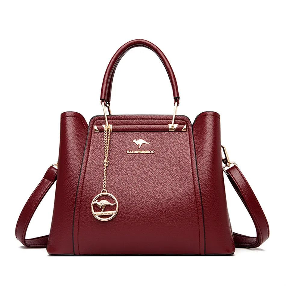 Sacs à main de PREMIUM en cuir souple pour femmes