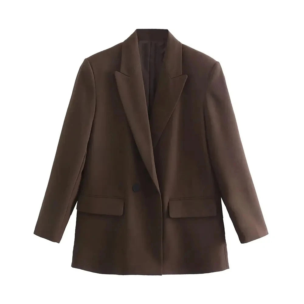 Intims - Blazer Intemporel Couleur Automnale - 10001FR