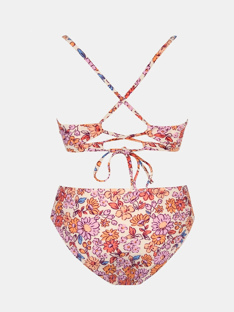 Intims - Bikini à Lacets Taille Moyenne pour Femmes - 43210FR