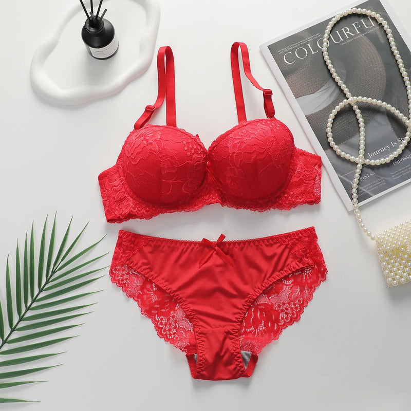 Intims - Ensemble de Lingerie Push-Up & Dentelle pour Femme - 10001FR