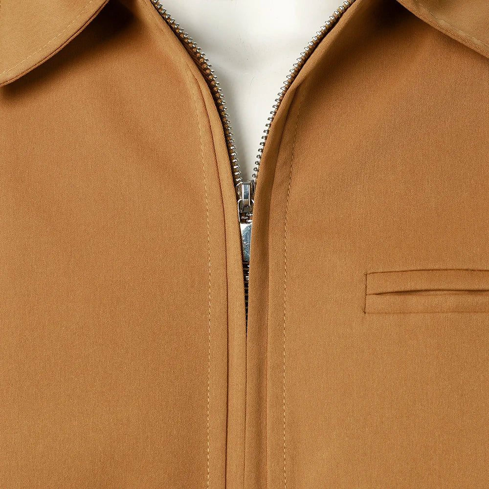 Veste Aviateur Mi-Saison Camel Homme