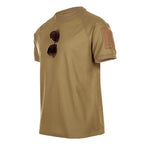 Polo Tactique Homme Séchage Rapide Manches Courtes