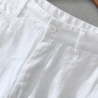Short d'Été en Lin Pur pour Hommes Couleurs neutres - 75319FR
