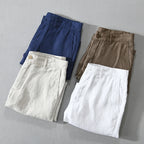 Short d'Été en Lin Pur pour Hommes Couleurs neutres - 75319FR