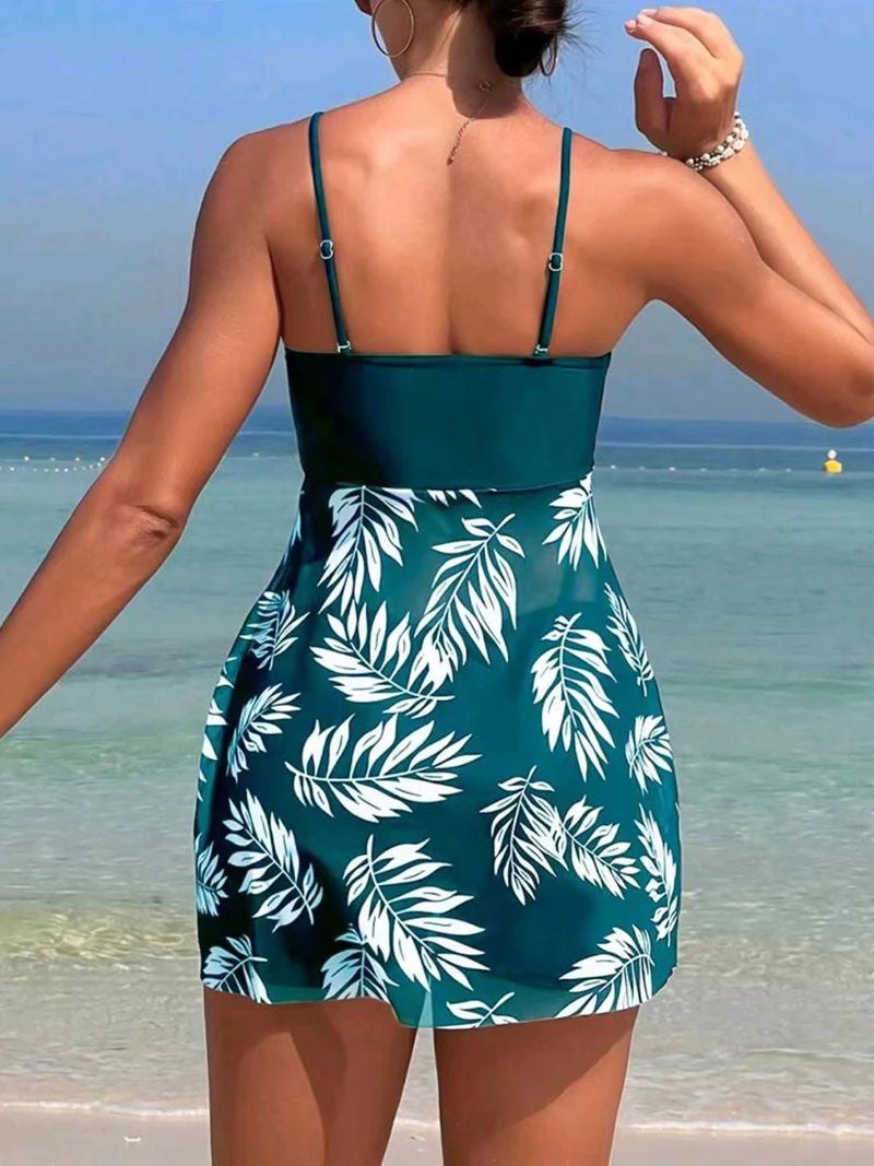 Intims - Tankini Robe Courte avec Shorts pour Femmes - 00002FR