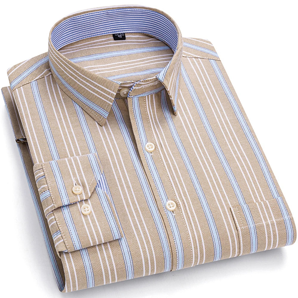 Intims - Chemise Décontractée à Carreaux/Rayures en Coton pour Hommes - 31452FR