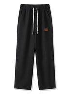 Pantalon Casual Ample en Velours Côtelé avec Doublure Polaire