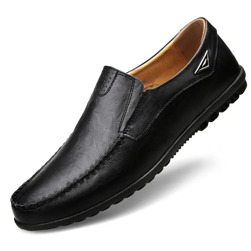 Intims - Mocassins souples en cuir pour homme - 34567FR