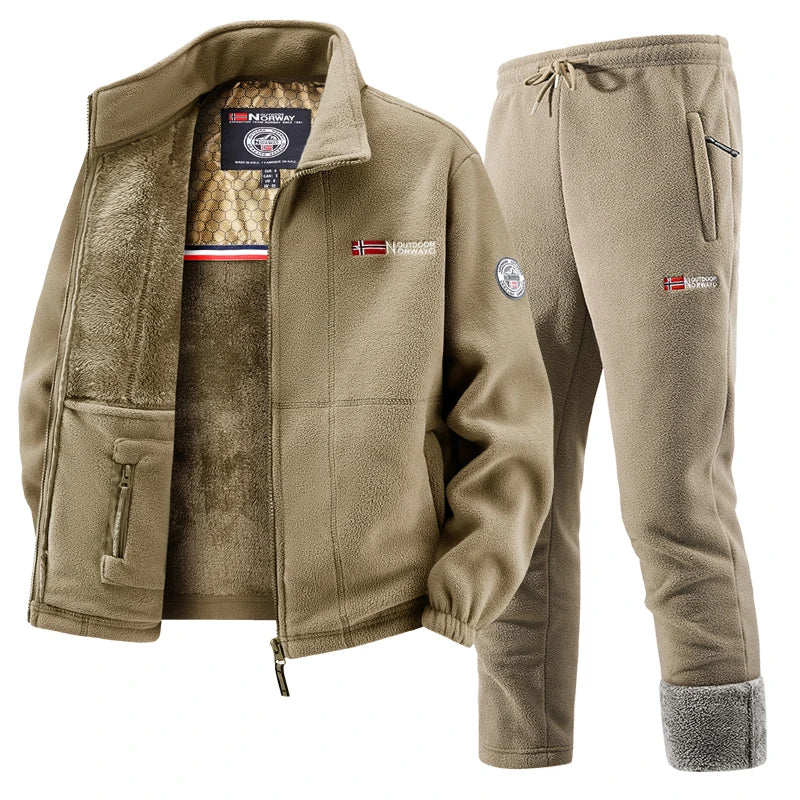 Men's NORWAY Vest and XTREME Fleece Joggers Set