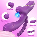 Euphoria - Stimulateur Féminin 3-en-1 avec Succion, Vibration et Stimulation Ciblée