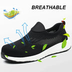 Lightweight Mesh Breathable Work Trainers - STEEL Reinforcement