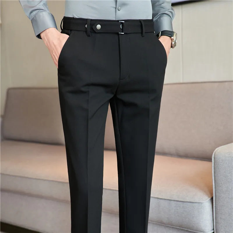 Intims - Pantalon tailleur ceinture à boucle pour Homme - 48291FR