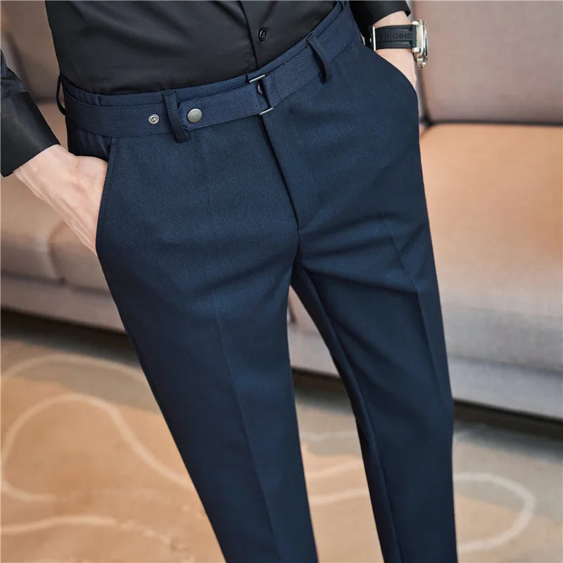 Intims - Pantalon tailleur ceinture à boucle pour Homme - 48291FR