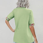 Intims - T-shirt 2 en 1 Chic Motif Fleuri