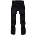 Intims - Jean Stretch Noir Coupe Classique Droite pour Hommes - 37429FR