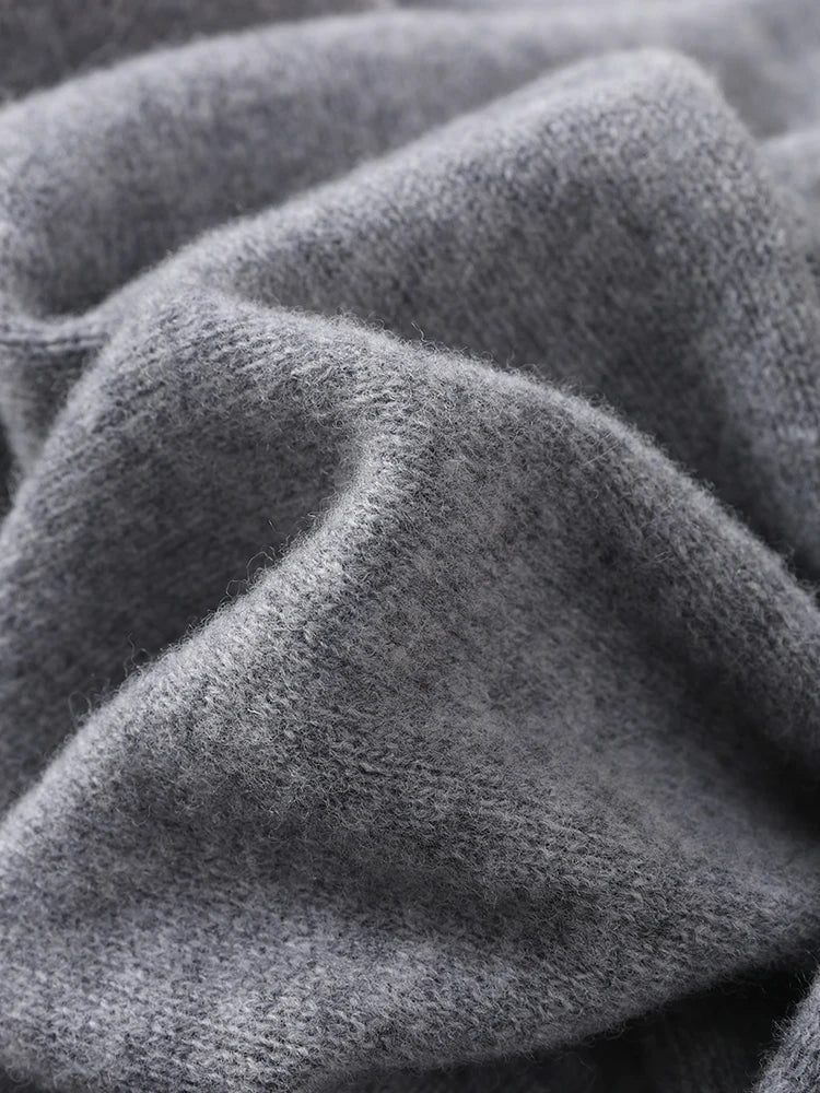 Châle 2 en 1 Écharpe en 100% Laine