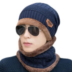 Ensemble Hiver Homme – Bonnet & Tour de Cou Polaire