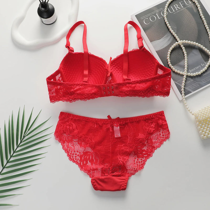 Intims - Ensemble de Lingerie Push-Up & Dentelle pour Femme - 10001FR