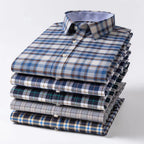 Intims - Chemise Décontractée à Carreaux/Rayures en Coton pour Hommes - 31452FR