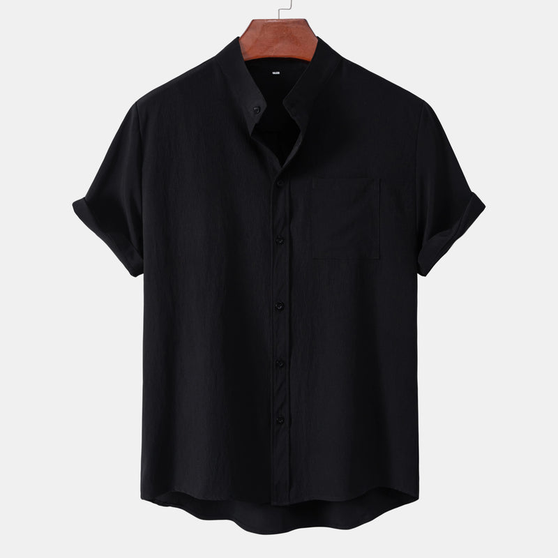 Intims - Chemise Décontractée à Col Mao Printemps & Été pour Hommes - 29471FR