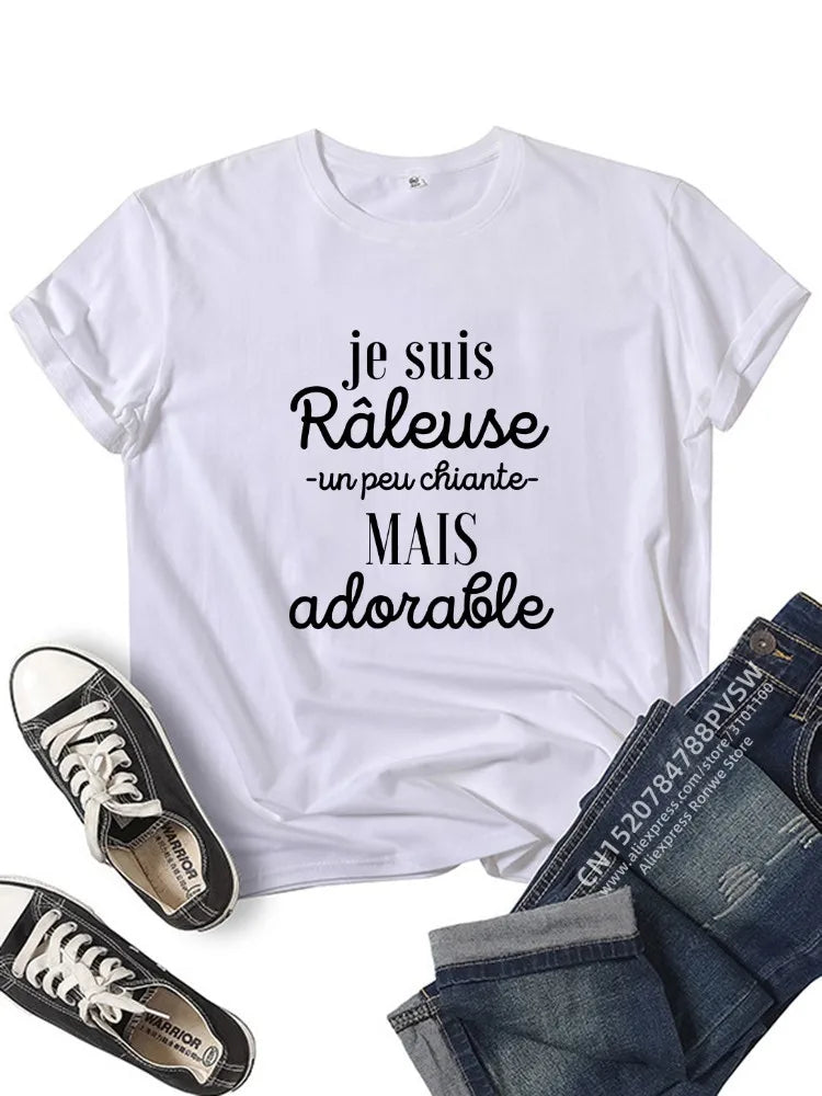 Intims - T-Shirt Col Rond avec Écriture - 28491FR