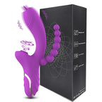 Euphoria - Stimulateur Féminin 3-en-1 avec Succion, Vibration et Stimulation Ciblée