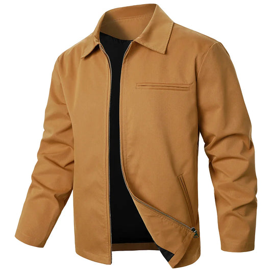 Veste Aviateur Mi-Saison Camel Homme