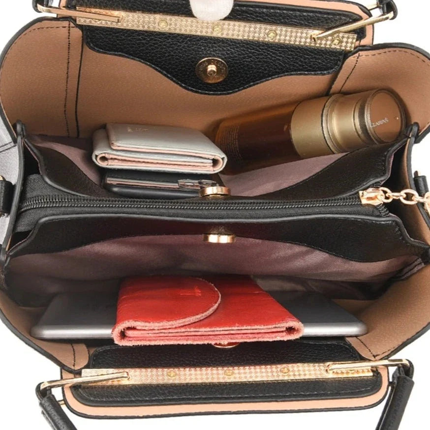 Sacs à main de PREMIUM en cuir souple pour femmes