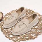 Intims - Mocassins Femme Rétro en Cuir Ultra Confort
