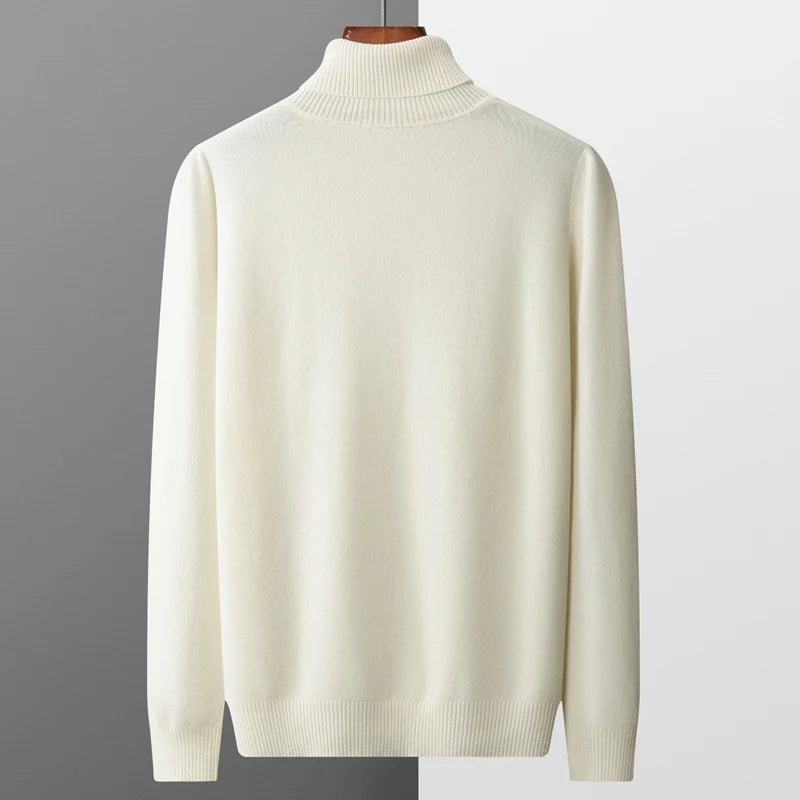 Pull Col roulé 100% Laine de mérinos