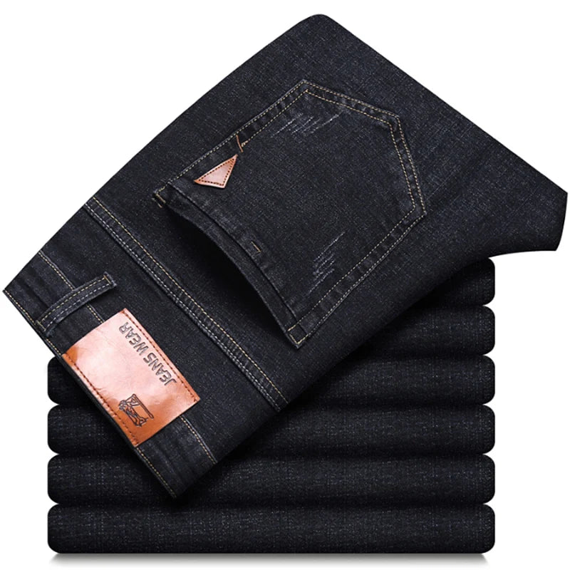 Jean Denim Coupe Droite Extensible - Homme
